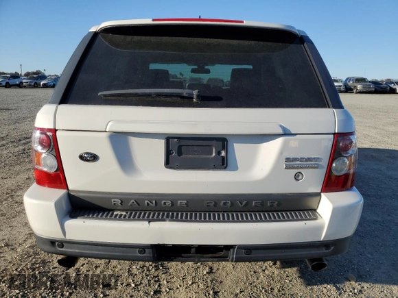 2008 Land Rover Range Rover Sport SC with VIN SALSH23498A134080, listed as a Copart auction lot 48410125 with 156,093 mi miles and Clean Title. Bid and sale history available at carsss.com. Image 6.