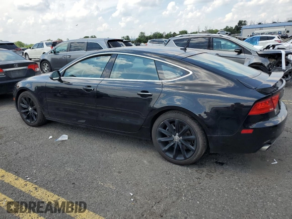 2014 Audi A7 3.0 TDI Premium Plus with VIN WAUWMAFCXEN020169, listed as a Copart auction lot 62112274 with 0 mi miles and Salvage Title. Bid and sale history available at carsss.com. Image 2.