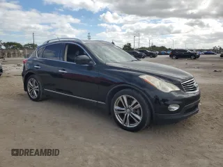 2012 Infiniti EX Journey with VIN JN1AJ0HRXCM452350, listed as a Copart auction lot 87939475 with 118,378 mi miles and Clean Title. Bid and sale history available at DreamBid. Image 4.