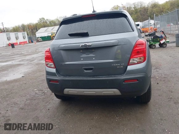 2015 Chevrolet Trax LT with VIN KL7CJRSBXFB097960, listed as a IAAI auction lot 41976883 with 98,621 mi miles and . Bid and sale history available at carsss.com. Image 16.
