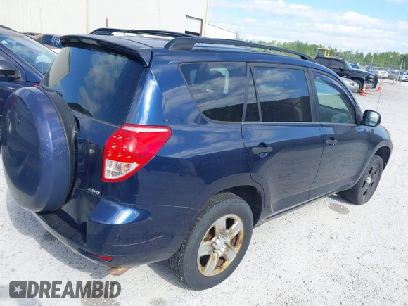 2007 Toyota RAV4 with VIN JTMBD33V775088452, listed as a IAAI auction lot 42036282 with 1 mi miles. Bid and sale history available at carsss.com. Image 4.