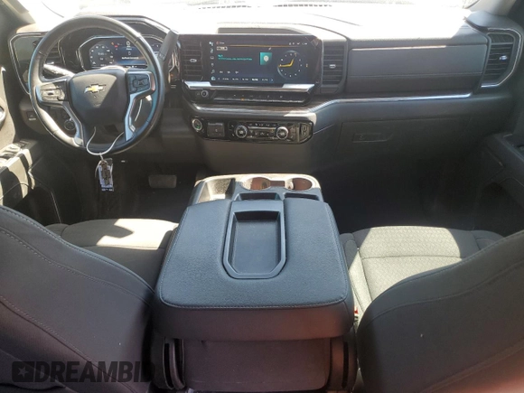 2023 Chevrolet Silverado 1500 LT with VIN 2GCUDDED7P1155362, listed as a Copart auction lot 49665745 with 51,107 mi miles and Salvage Title. Bid and sale history available at carsss.com. Image 8.