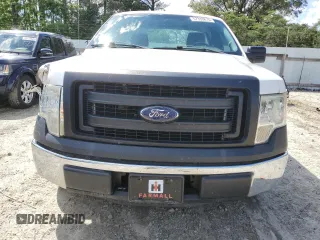 2014 Ford F-150 XL with VIN 1FTMF1CM7EKD02336, listed as a Copart auction lot 57333815 with 126,053 mi miles and Salvage title. Bid and sale history available at DreamBid. Image 5.