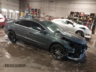 2013 Volkswagen CC Lux with VIN WVWRP7AN5DE540510, listed as a IAAI auction lot 41571739 with 129,295 mi miles. Bid and sale history available at carsss.com. Image 1.