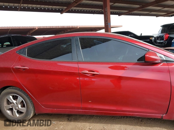 2015 Hyundai Elantra SE with VIN 5NPDH4AE1FH594184, listed as a IAAI auction lot 41602213 with 114,228 mi miles and . Bid and sale history available at DreamBid. Image 14.