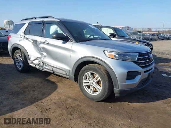 2020 Ford Explorer XLT with VIN 1FMSK8DH5LGB08459, listed as a IAAI auction lot 41801390 with 156,298 mi miles. Bid and sale history available at carsss.com. Image 1.