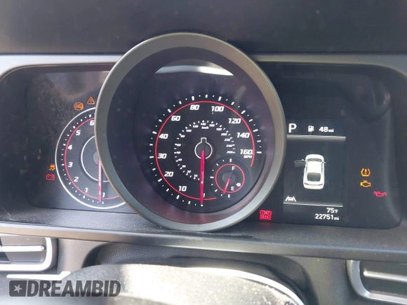 2023 Hyundai Elantra SEL with VIN KMHLM4AG9PU436333, listed as a IAAI auction lot 41998462 with 22,751 mi miles and . Bid and sale history available at DreamBid. Image 7.