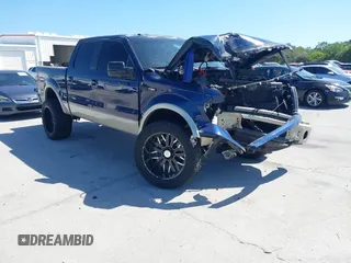 2010 Ford F-150 XL with VIN 1FTFW1EV7AKC34838, listed as a IAAI auction lot 41962185 with 141,456 mi miles. Bid and sale history available at carsss.com. Image 1.