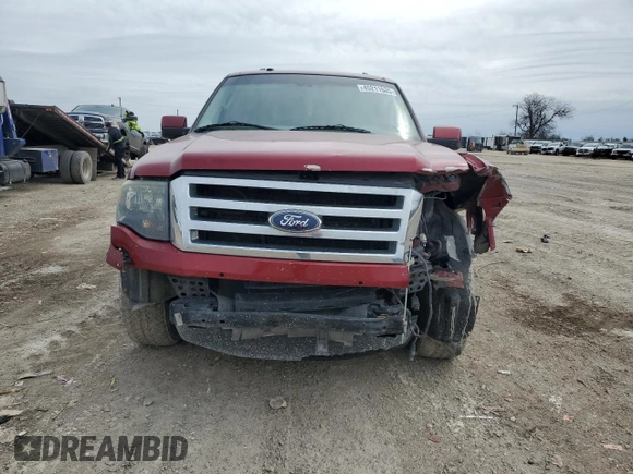 2014 Ford Expedition Max Limited with VIN 1FMJK1K53EEF18445, listed as a Copart auction lot 45211635 with 223,355 mi miles and Salvage title. Bid and sale history available at DreamBid. Image 5.