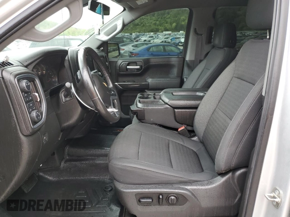 2020 Chevrolet Silverado 1500 LT with VIN 1GCPYDEK2LZ190442, listed as a Copart auction lot 46933745 with Not Provided miles and Salvage Title. Bid and sale history available at DreamBid. Image 7.