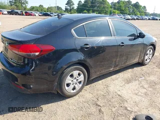 2017 Kia Forte LX with VIN 3KPFK4A76HE118046, listed as a IAAI auction lot 42004956 with 146,822 mi miles. Bid and sale history available at carsss.com. Image 4.