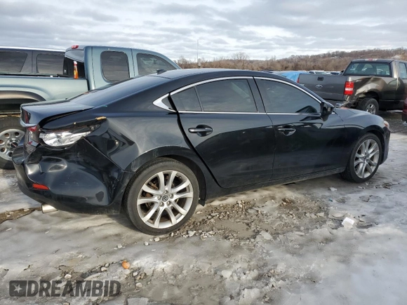 2016 Mazda Mazda6 i Touring with VIN JM1GJ1V55G1449264, listed as a Copart auction lot 88736185 with 91,560 mi miles and Salvage Title. Bid and sale history available at carsss.com. Image 3.