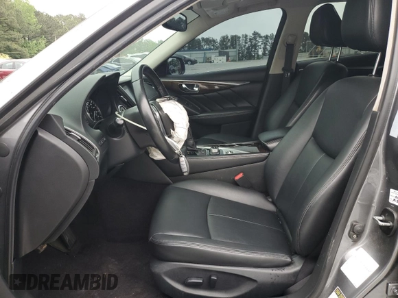 2019 Infiniti Q50 Luxe z VIN JN1EV7AR4KM559305, wystawiony jako Copart lot #54353455 z przebiegiem 85 131 mil mil oraz Nie do naprawy • Non repairable. Historia ofert i sprzedaży dostępna na DreamBid. Obrazek 7.