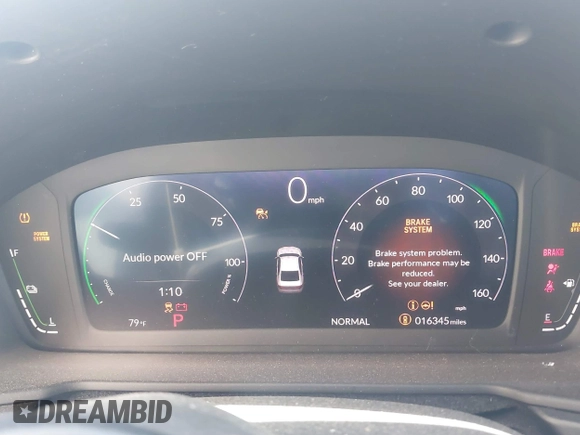 2024 Honda Accord EX-L with VIN 1HGCY2F63RA054589, listed as a IAAI auction lot 41632547 with 16,345 mi miles and . Bid and sale history available at DreamBid. Image 15.