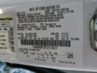 2015 Ford Fusion SE z VIN 1FA6P0H72F5115417, wystawiony jako Copart lot #58768125 z przebiegiem 106 366 mil mil oraz Szkoda całkowita • Salvage title. Historia ofert i sprzedaży dostępna na DreamBid. Obrazek 12.