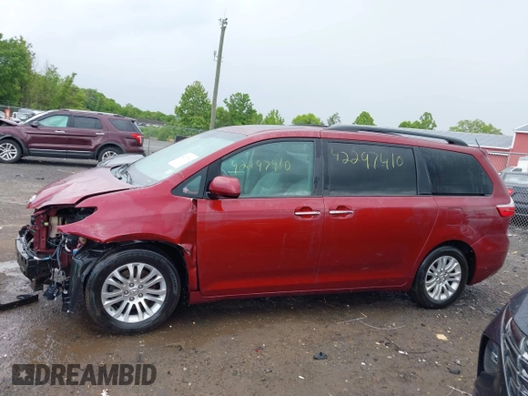 2015 Toyota Sienna XLE with VIN 5TDYK3DC9FS569714, listed as a IAAI auction lot 42297410 with 114,802 mi miles and . Bid and sale history available at DreamBid. Image 15.