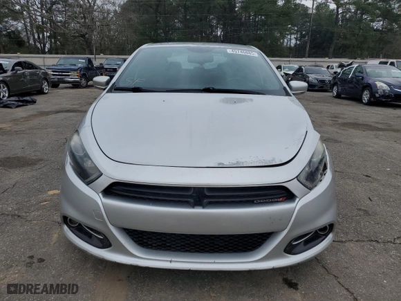 2013 Dodge Dart GT with VIN 1C3CDFCB9DD100134, listed as a Copart auction lot 45746885 with 158,268 mi miles and Salvage Title. Bid and sale history available at carsss.com. Image 5.