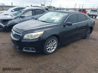 2013 Chevrolet Malibu ECO with VIN 1G11F5SR4DF160258, listed as a IAAI auction lot 41903858 with 115,737 mi miles. Bid and sale history available at carsss.com. Image 2.