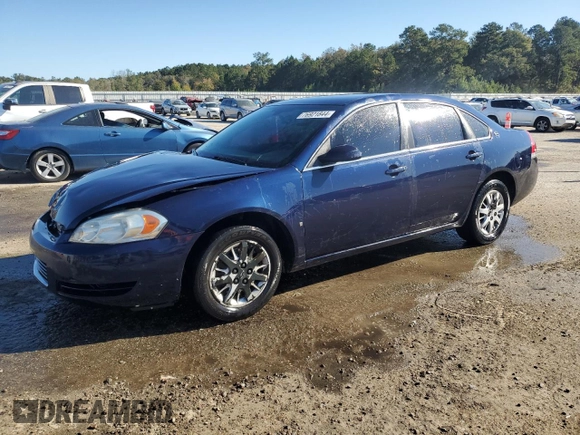 2008 Chevrolet Impala with VIN 2G1WS583981277545, listed as a Copart auction lot 76921844 with 118,260 mi miles and Salvage Title. Bid and sale history available at DreamBid. Image 1.