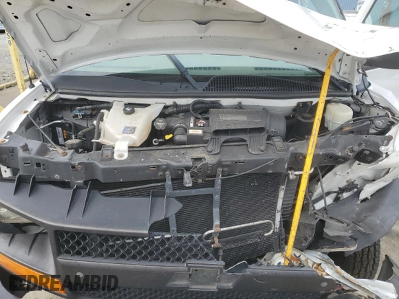 2013 Chevrolet Express Cargo with VIN 1GCZGTCA7D1177735, listed as a Copart auction lot 48693815 with 101,380 mi miles and Salvage title. Bid and sale history available at DreamBid. Image 12.