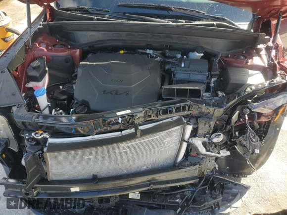 2024 Kia Telluride EX with VIN 5XYP34GC3RG554511, listed as a Copart auction lot 80327014 with 3,006 mi miles and Salvage Title. Bid and sale history available at DreamBid. Image 12.
