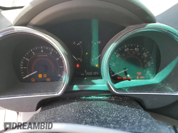 2008 Toyota Highlander with VIN JTEES41A282067936, listed as a Copart auction lot 55347915 with 206,104 mi miles and Clean title. Bid and sale history available at DreamBid. Image 9.