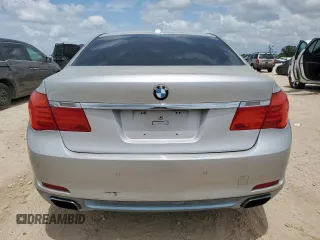 2012 BMW 7 Series 740i with VIN WBAKA4C5XCC613599, listed as a Copart auction lot 62951835 with 102,534 mi miles and Clean title. Bid and sale history available at DreamBid. Image 6.