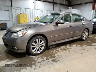 2009 Infiniti M with VIN JNKCY01F59M851448, listed as a Copart auction lot 44835655 with 298,194 mi miles and Clean Title. Bid and sale history available at carsss.com. Image 1.