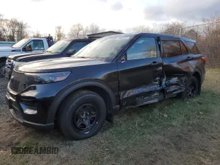 2022 Ford Police Interceptor Utility z VIN 1FM5K8AB9NGB51900, wystawiony jako Copart lot #77939164 z przebiegiem 19 447 mil mil oraz Szkoda całkowita • Salvage title. Historia ofert i sprzedaży dostępna na DreamBid. Obrazek 1.