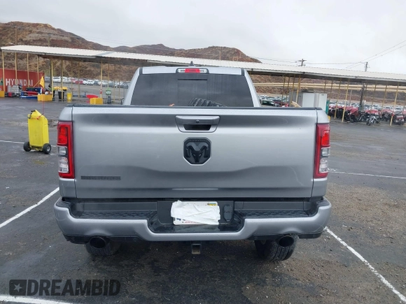 2022 Ram 1500 Big Horn with VIN 1C6RREMT2NN246600, listed as a IAAI auction lot 41481247 with 21,162 mi miles. Bid and sale history available at carsss.com. Image 16.