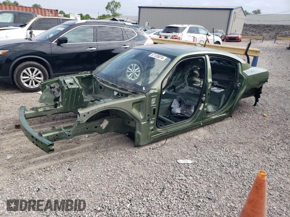 2020 Dodge Charger Scat Pack Widebody z VIN 2C3CDXGJ2LH228241, wystawiony jako Copart lot #57125074 z przebiegiem Nie podano mil oraz Nie do naprawy • Non repairable. Historia ofert i sprzedaży dostępna na DreamBid. Obrazek 1.