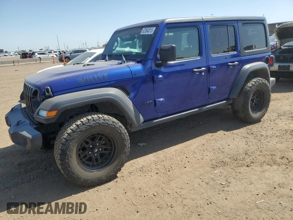 2020 Jeep Wrangler Unlimited Sport S z VIN 1C4HJXDN3LW159143, wystawiony jako Copart lot #62864815 z przebiegiem 33 816 mil mil oraz Nie do naprawy • Non repairable. Historia ofert i sprzedaży dostępna na DreamBid. Obrazek 1.