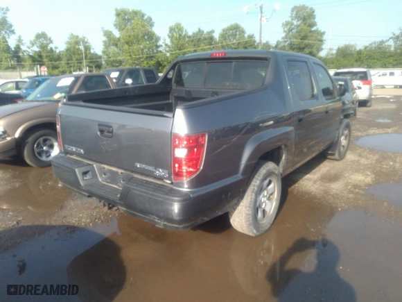 2009 Honda Ridgeline RT with VIN 2HJYK16209H500241, listed as a IAAI auction lot 33303791 with 153,452 mi miles. Bid and sale history available at carsss.com. Image 4.