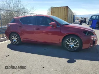 2011 Lexus CT 200h with VIN JTHKD5BH5B2025981, listed as a Copart auction lot 46888965 with 138,482 mi miles and Salvage title. Bid and sale history available at DreamBid. Image 4.