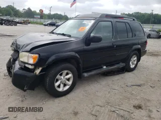 2003 Nissan Pathfinder LE z VIN JN8DR09Y43W803481, wystawiony jako Copart lot #51142894 z przebiegiem 132 164 mil mil oraz Szkoda całkowita • Salvage title. Historia ofert i sprzedaży dostępna na DreamBid. Obrazek 1.