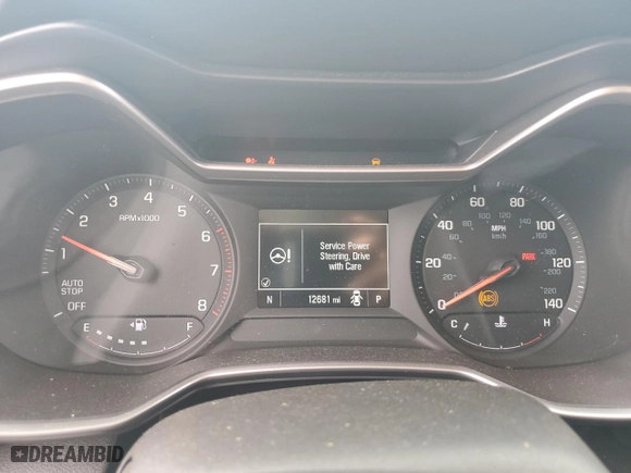 2023 Chevrolet TrailBlazer LS with VIN KL79MMS25PB126903, listed as a Copart auction lot 82339594 with 12,681 mi miles and Salvage Title. Bid and sale history available at carsss.com. Image 9.