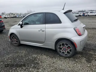 2013 FIAT 500 Turbo with VIN 3C3CFFHH3DT554249, listed as a Copart auction lot 47498855 with 116,986 mi miles and Clean title. Bid and sale history available at DreamBid. Image 2.