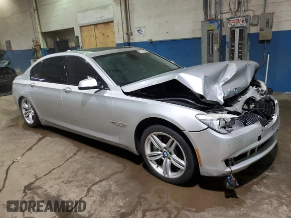 2011 BMW 7 Series 750Li xDrive with VIN WBAKC8C55BC432507, listed as a Copart auction lot 87176974 with 171,310 mi miles and Clean Title. Bid and sale history available at carsss.com. Image 4.