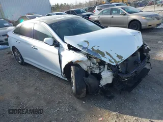 2018 Hyundai Sonata Limited with VIN 5NPE34AFXJH651308, listed as a IAAI auction lot 41539858 with 58,599 mi miles. Bid and sale history available at carsss.com. Image 1.