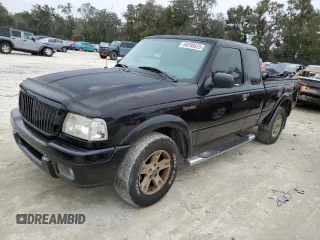 2005 Ford Ranger XLT with VIN 1FTYR44U15PA73910, listed as a Copart auction lot 89290625 with 168,953 mi miles and Salvage Title. Bid and sale history available at DreamBid. Image 1.