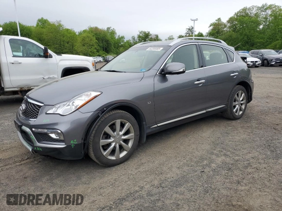 2016 Infiniti QX50 z VIN JN1BJ0RR8GM262779, wystawiony jako Copart lot #56200085 z przebiegiem 106 906 mil mil oraz Szkoda całkowita • Salvage title. Historia ofert i sprzedaży dostępna na DreamBid. Obrazek 1.