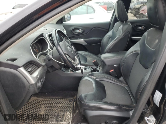 2018 Jeep Cherokee Latitude Plus with VIN 1C4PJLLX1JD524550, listed as a Copart auction lot 75652534 with 240,091 mi miles and Salvage Title. Bid and sale history available at carsss.com. Image 7.