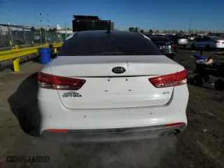 2018 Kia Optima EX with VIN 5XXGU4L3XJG234534, listed as a Copart auction lot 89208995 with 90,171 mi miles and Salvage Title. Bid and sale history available at carsss.com. Image 6.