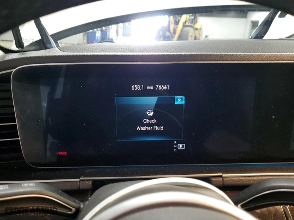 2020 Mercedes-Benz GLE with VIN 4JGFB4KB2LA136571, listed as a Copart auction lot 47412025 with 76,641 mi miles and Salvage Title. Bid and sale history available at carsss.com. Image 9.