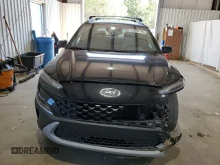 2022 Hyundai Kona SEL with VIN KM8K62AB4NU820788, listed as a Copart auction lot 50094145 with 81,683 mi miles and Salvage Title. Bid and sale history available at DreamBid. Image 5.