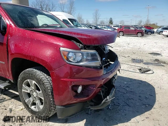 2019 Chevrolet Colorado 4WD Z71 with VIN 1GCGTDEN7K1106007, listed as a Copart auction lot 53304245 with 52,693 mi miles and Salvage title. Bid and sale history available at DreamBid. Image 13.