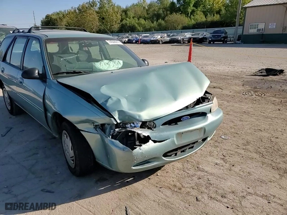 1997 Ford Escort LX with VIN 3FALP15P7VR172687, listed as a Copart auction lot 74506914 with 92,314 mi miles and Salvage Title. Bid and sale history available at carsss.com. Image 10.