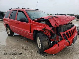 1999 Jeep Grand Cherokee Limited with VIN 1J4G268S8XC758964, listed as a Copart auction lot 71442794 with 321,284 mi miles and Non repairable. Bid and sale history available at DreamBid. Image 1.
