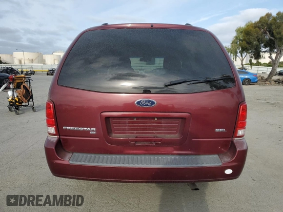 2006 Ford Freestar SEL z VIN 2FMZA52206BA23717, wystawiony jako Copart lot #53404515 z przebiegiem 117 402 mil mil oraz Czysty tytuł • Clean title. Historia ofert i sprzedaży dostępna na DreamBid. Obrazek 6.