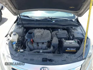2013 Kia Optima LX with VIN KNAGM4A74D5423255, listed as a IAAI auction lot 42065230 with 116,589 mi miles. Bid and sale history available at carsss.com. Image 10.